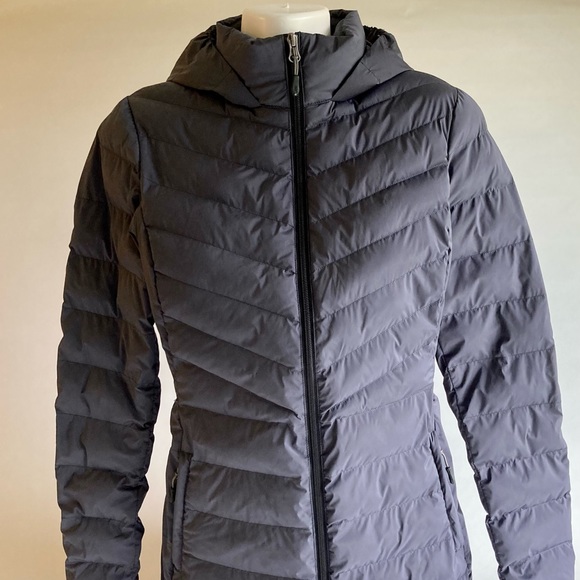 New 32 Degrees Navy Polyester Hooded Puffer Jacket size S - Picture 1 of 12